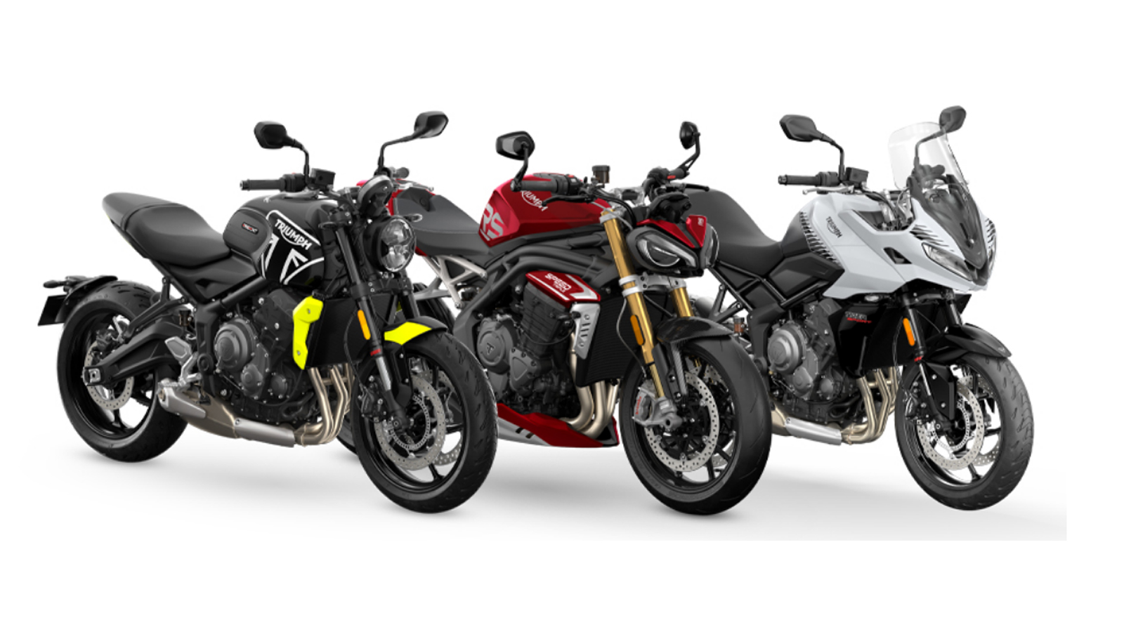 Triumph: Νέα χρώματα για Trident, Speed Triple 1200, Rocket και Tiger